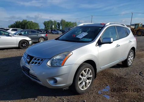 2013 Nissan Rogue Sv W/Sl Pkg from USA, damaged, VIN JN8AS5MV0DW633736